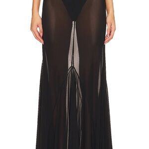 Black Maxi Skirt